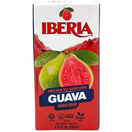 Iberia Guava Nectar, 6.8 Fl Oz (Pack Of 24)