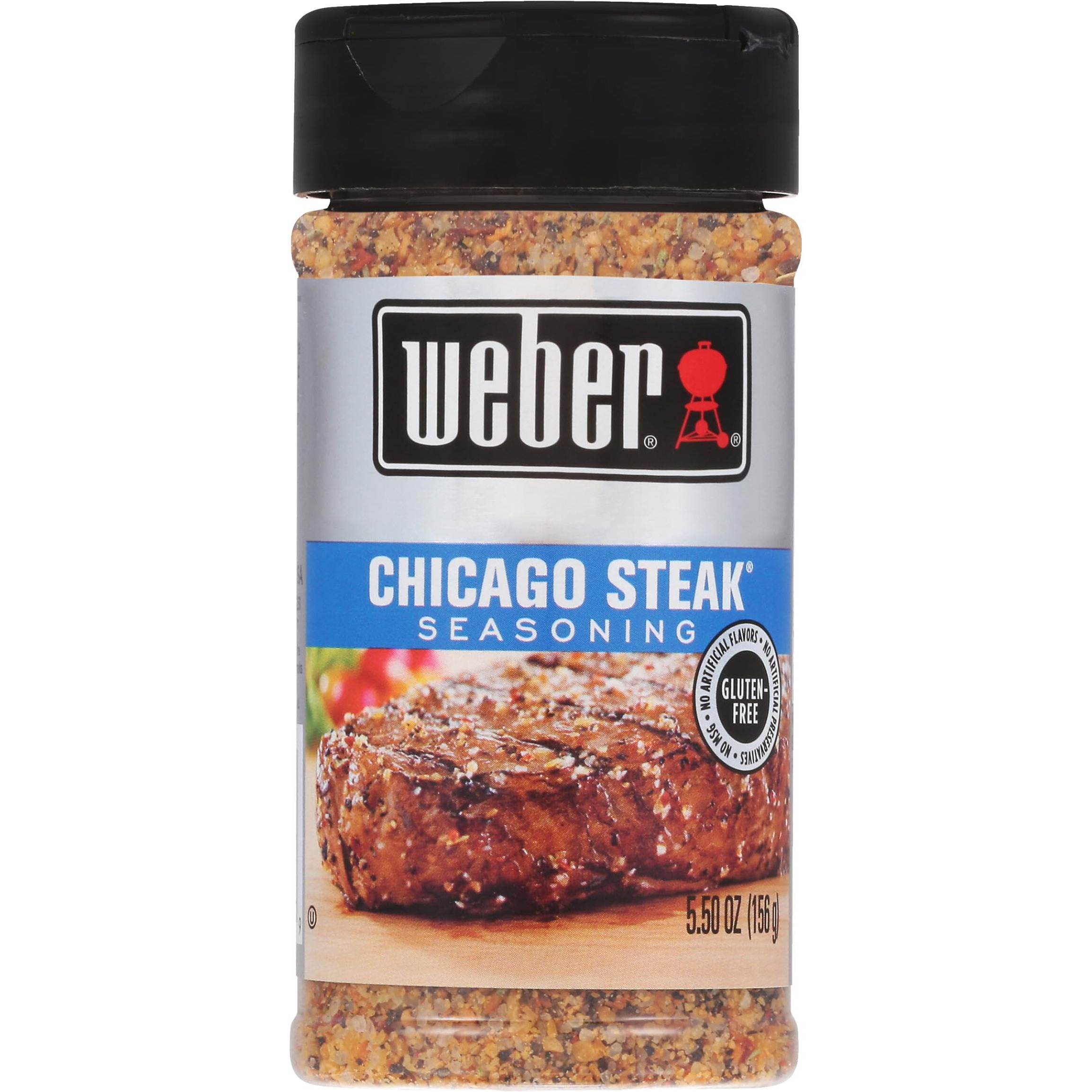Weber Chicago Steak Seasoning 5.5 Ounce Shaker (Pack Of 6)