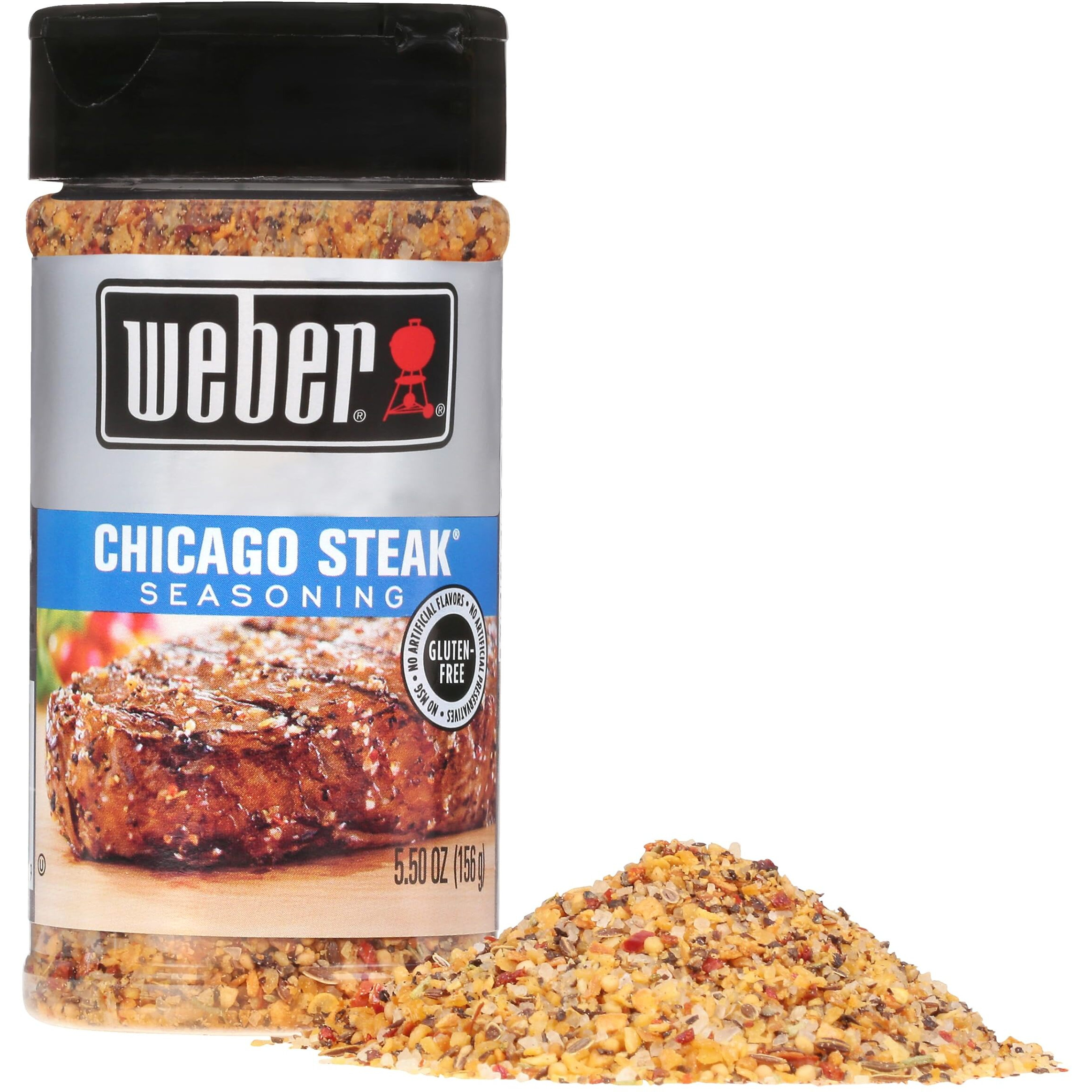 Weber Chicago Steak Seasoning 5.5 Ounce Shaker (Pack Of 6)