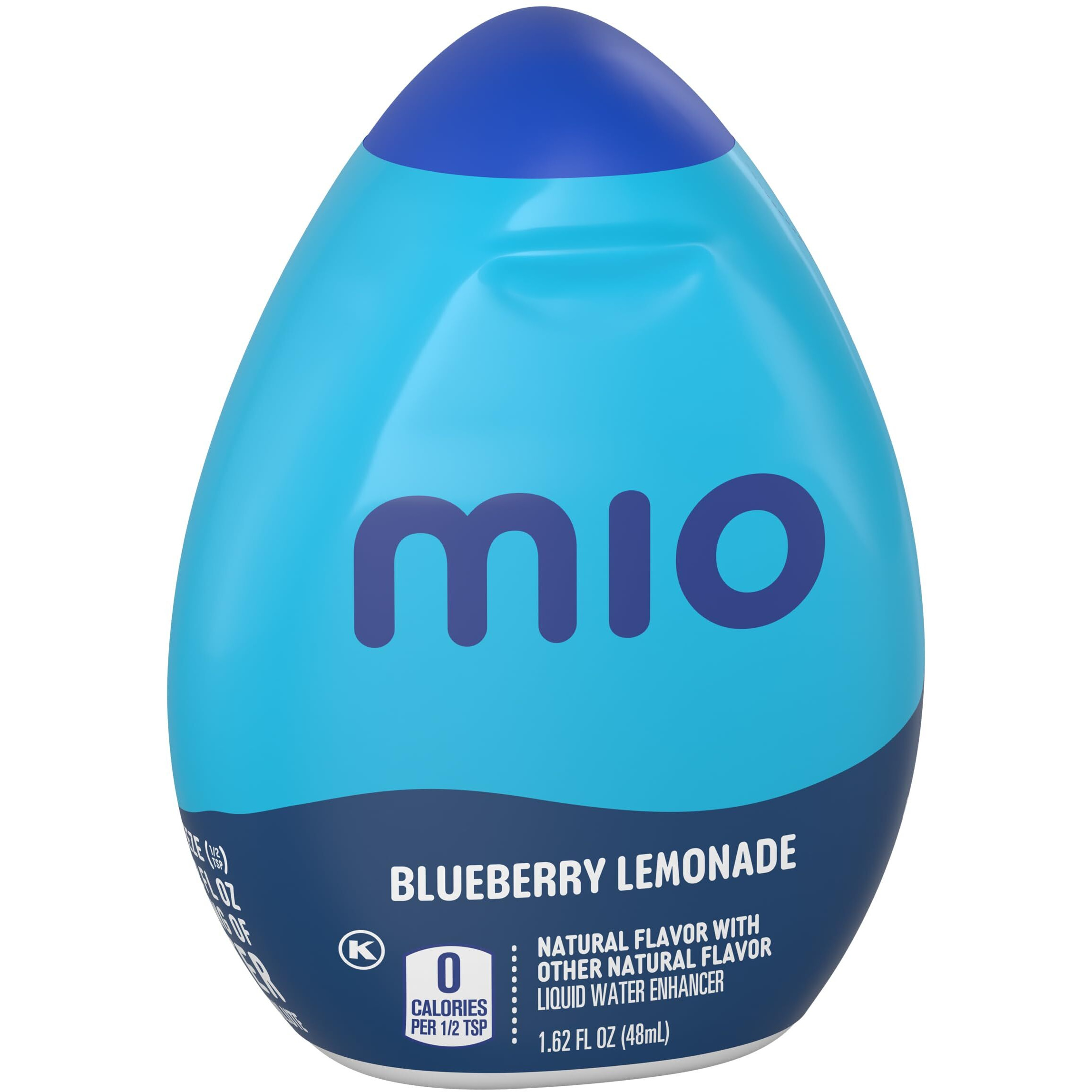 Mio Liquid Water Enhancer - Blueberry Lemonade, Makes 24 Servings + Vitamins, 1.62 Oz Each, (Pack Of 7)
