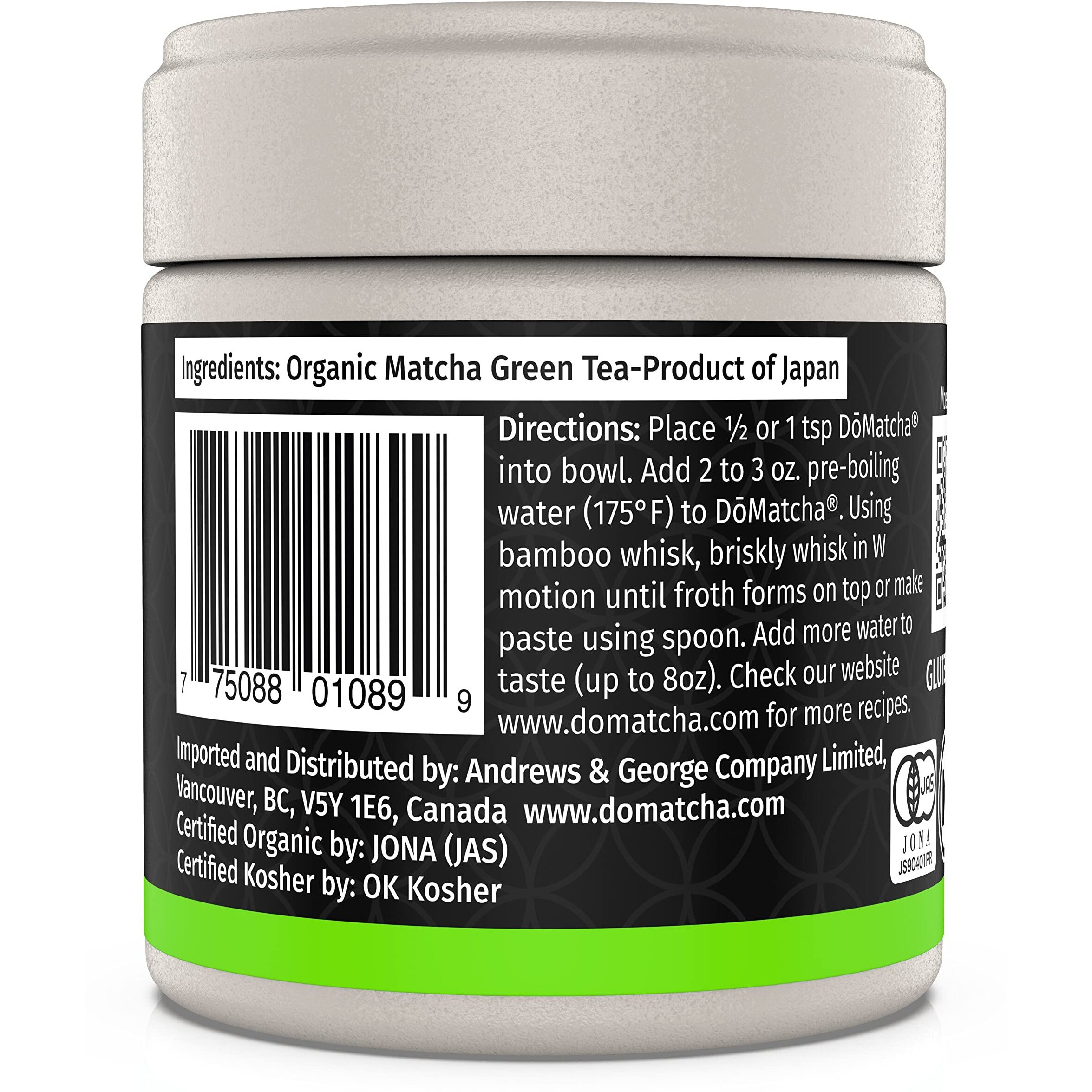 Domatcha Organic Summer Harvest Matcha, 30 Gr