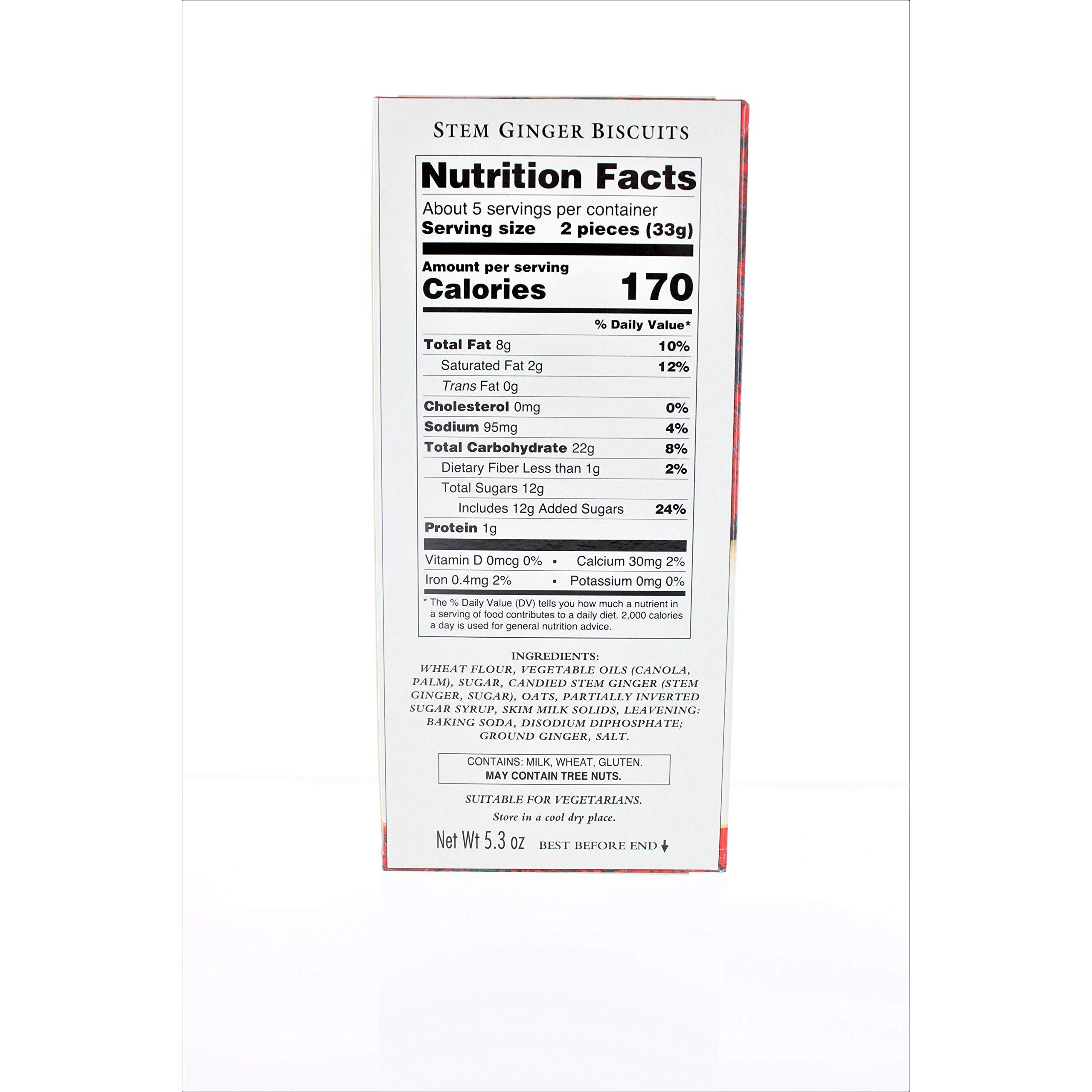 Walkers Stem Ginger Cookies - 5.3 Oz - 2 Pk