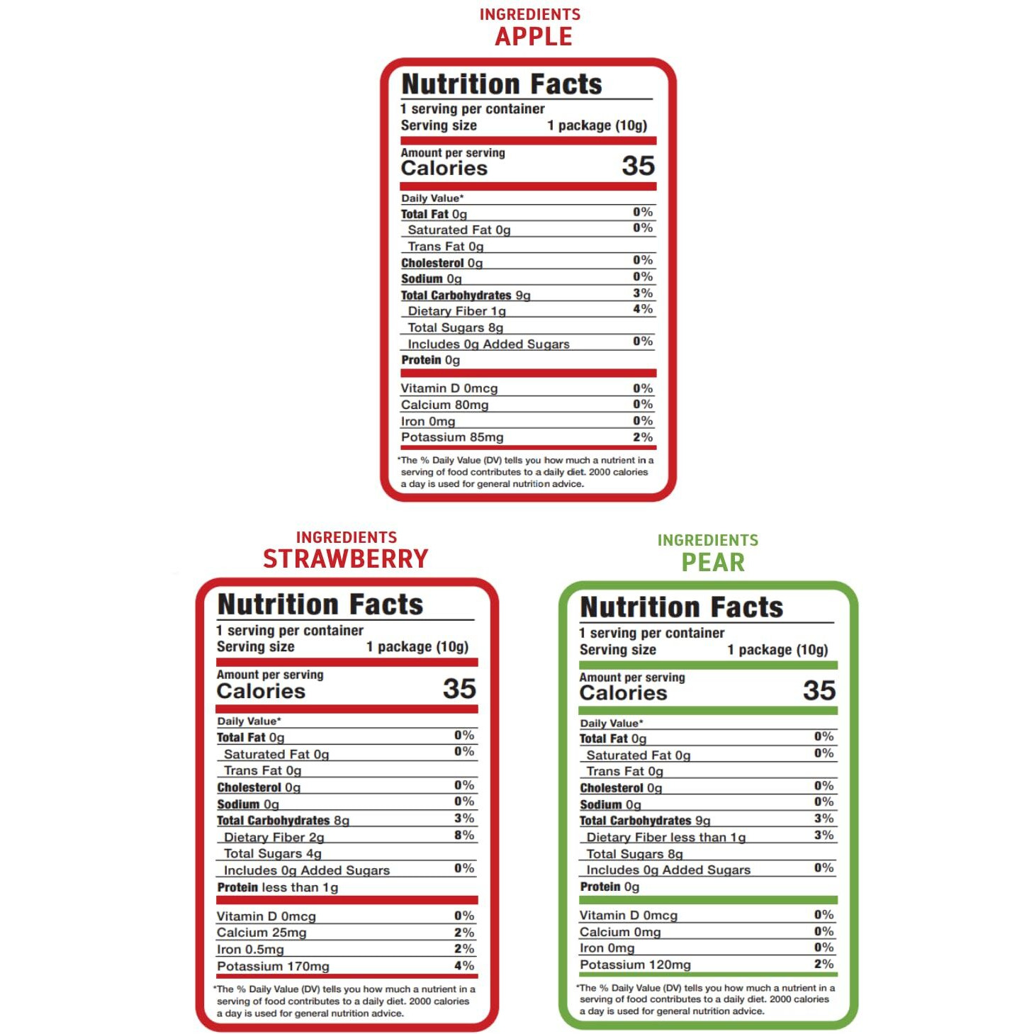 Natures Turn Freeze-Dried Fruit Snacks, Snack Size Variety, Pack Of 30 (0.35 Oz Each)