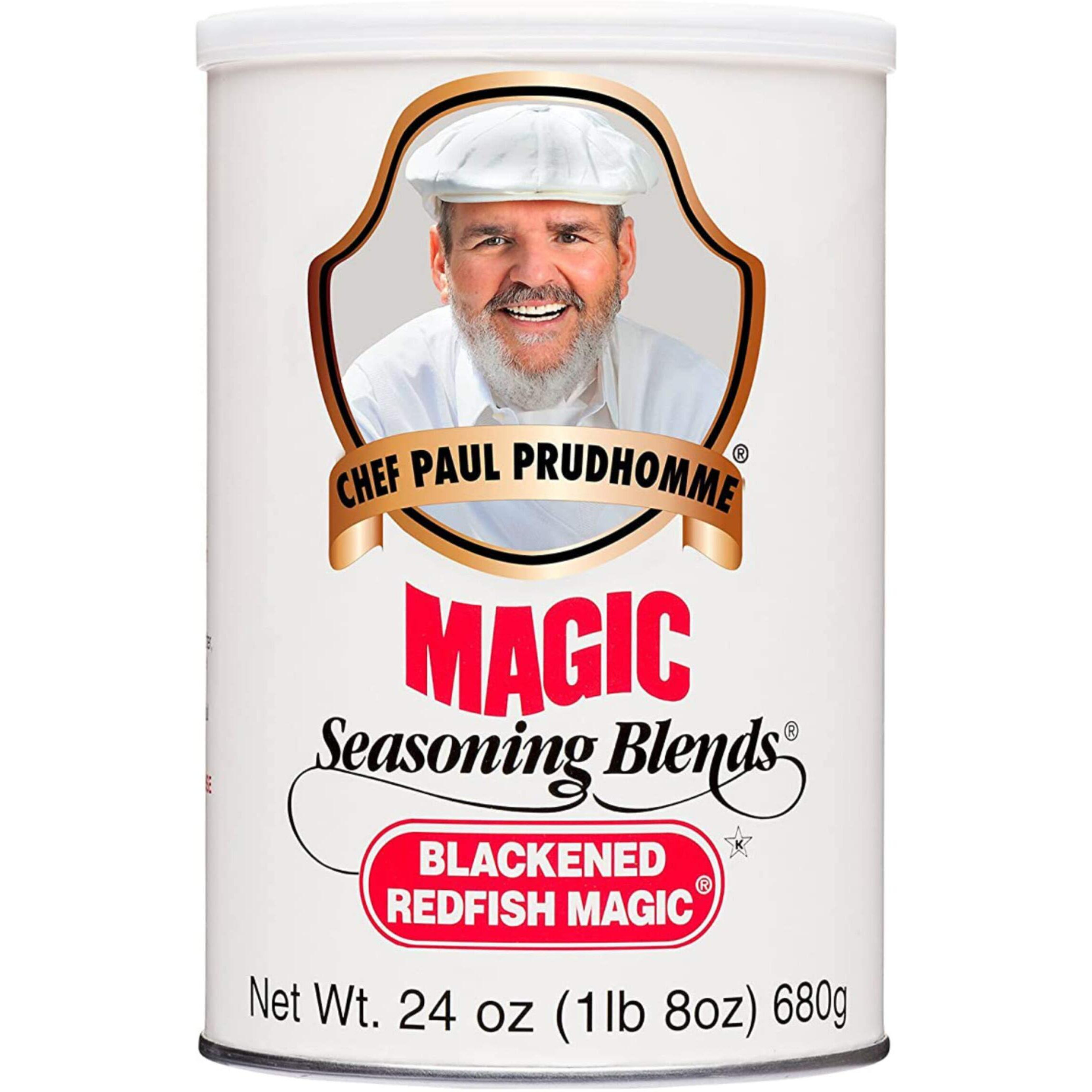 Chef Paul Blackened Redfish Magic Seasoning, 24-Ounce Canisters (Pack Of 2)