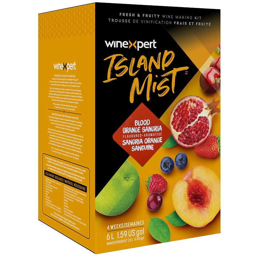 Wine Expert Island Mist Blood Orange Sangria - 6 Gallon Wine Ingredient Kit