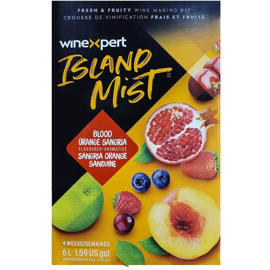 Wine Expert Island Mist Blood Orange Sangria - 6 Gallon Wine Ingredient Kit