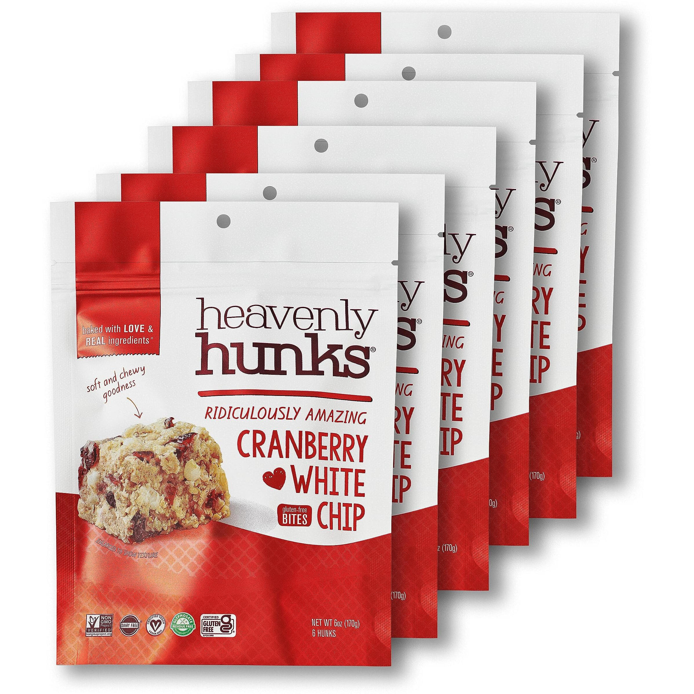 Heavenly Hunks Cranberry White Chip - 6Oz Bag (6 Pack)