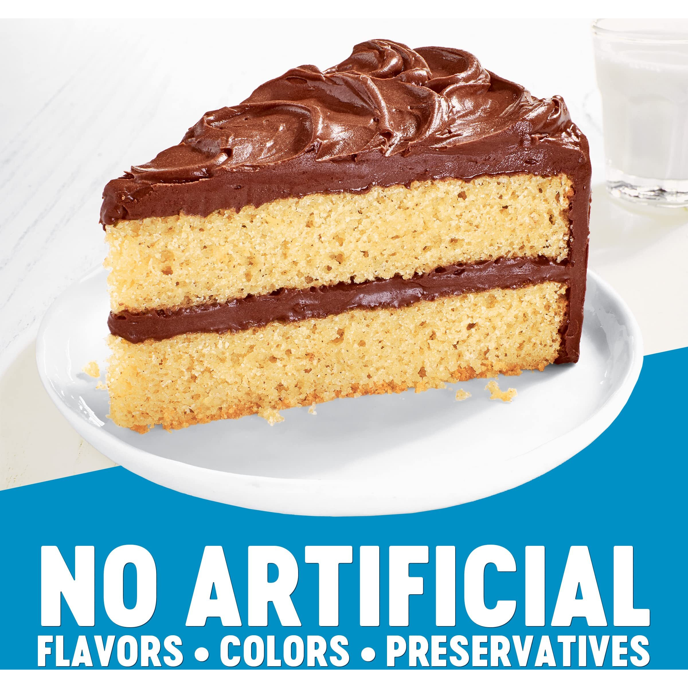 Krusteaz Gluten Free Yellow Cake Mix, No Artificial Flavors, Colors, Or Preservatives, 18 Oz Boxes (Pack Of 8)