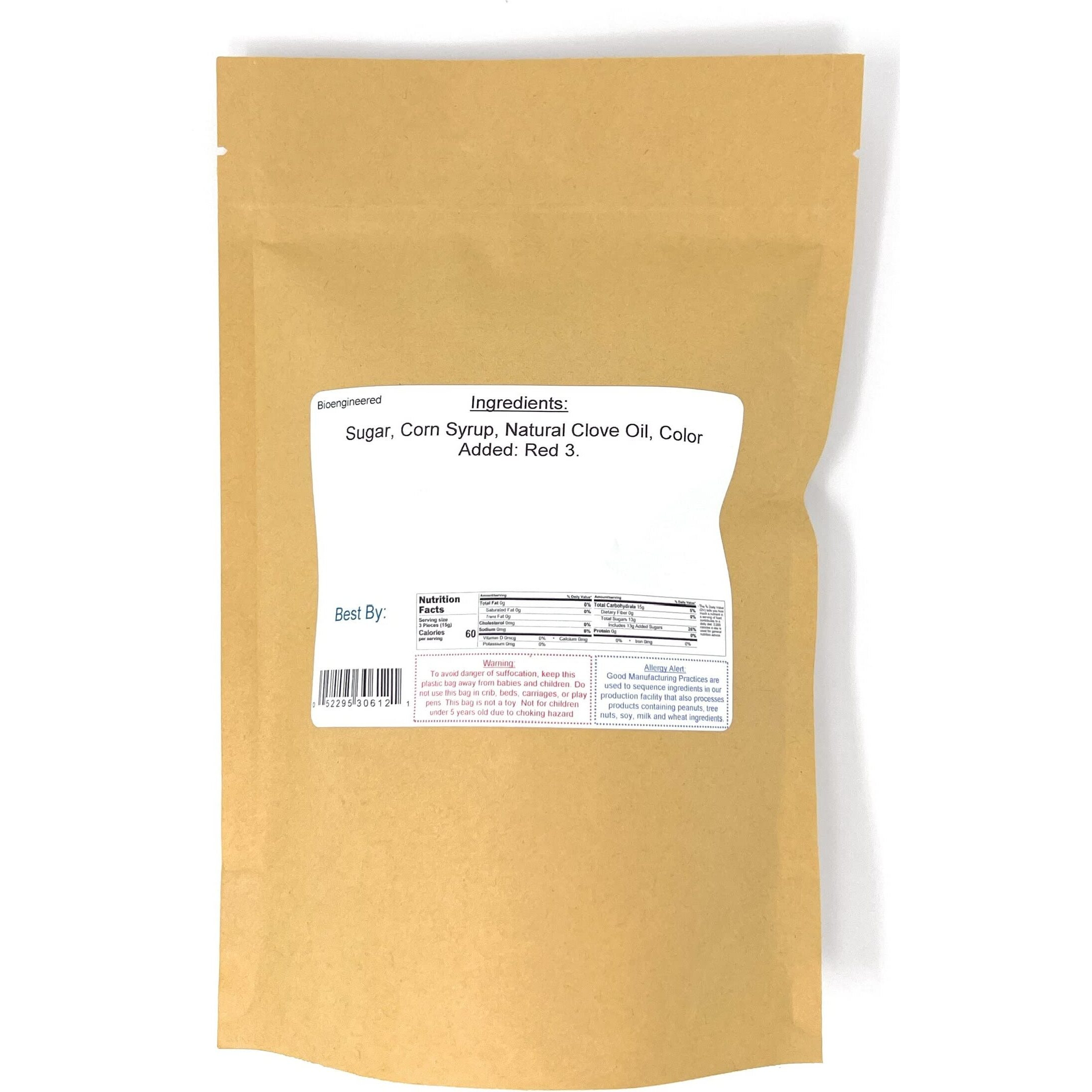 Yankee Traders Old Tyme Sanded Hard Candy, Clove, 1 Pound