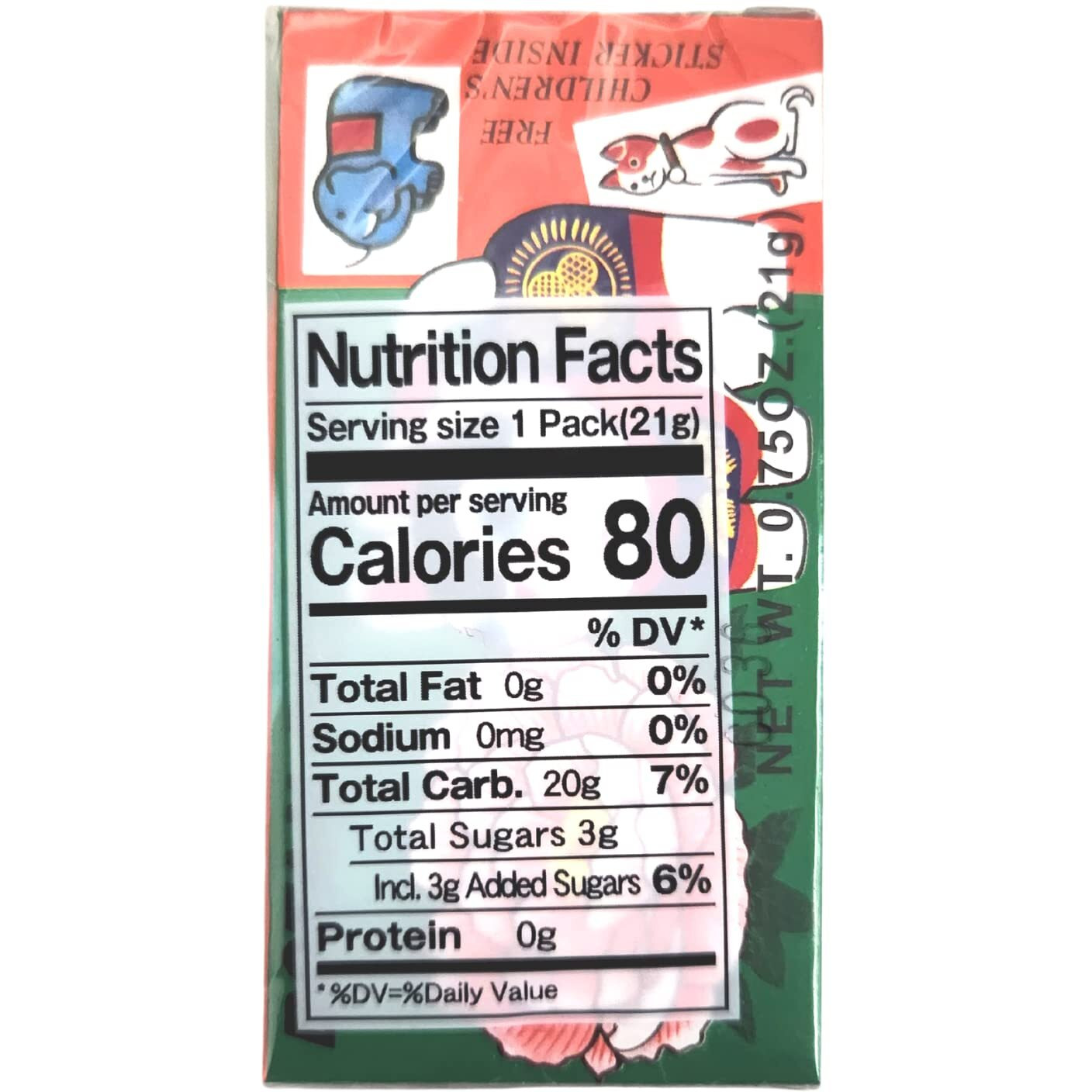 Botan Rice Candy (6 Pack) With 2 Gosutoys Stickers