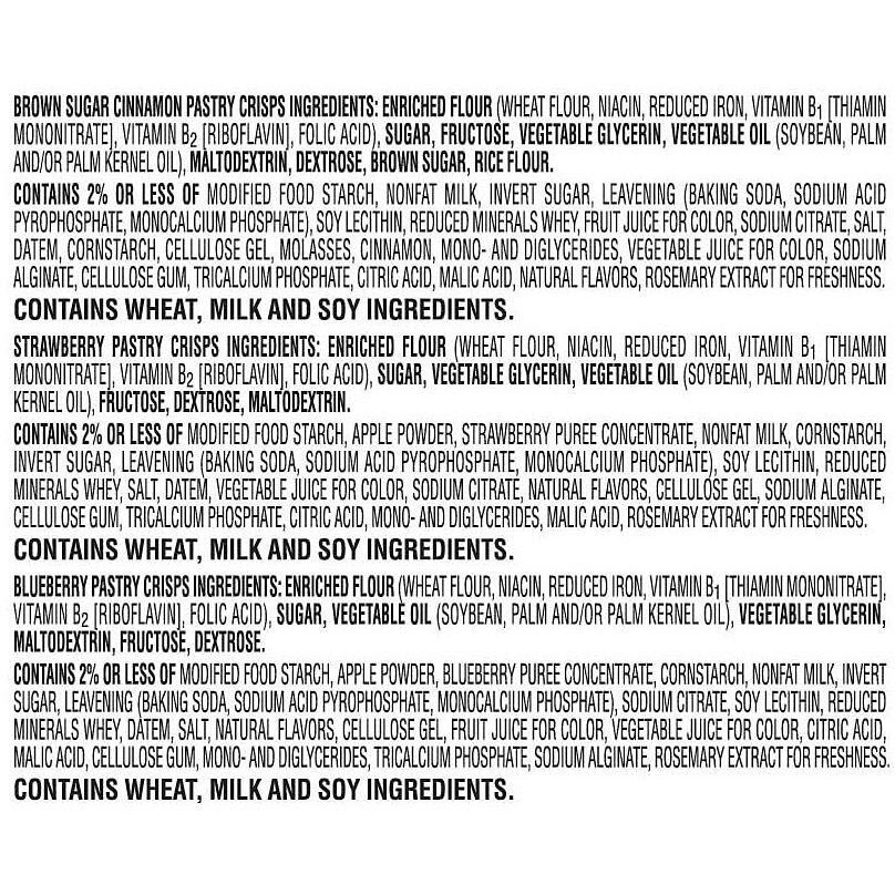 Kellogg's Special K Pastry Crisp 2 Pastry Crispper Pouch 30/0.88 Oz Net Wt 26.4 Oz,, ()