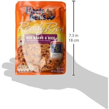 Uncle Ben's, Ready Rice, Red Beans & Rice, 8.5Oz (Pack Of 6)