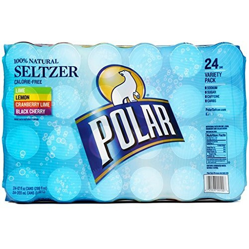 Polar 100% Natural Seltzer - 24 X 12 Oz - Variety Pack