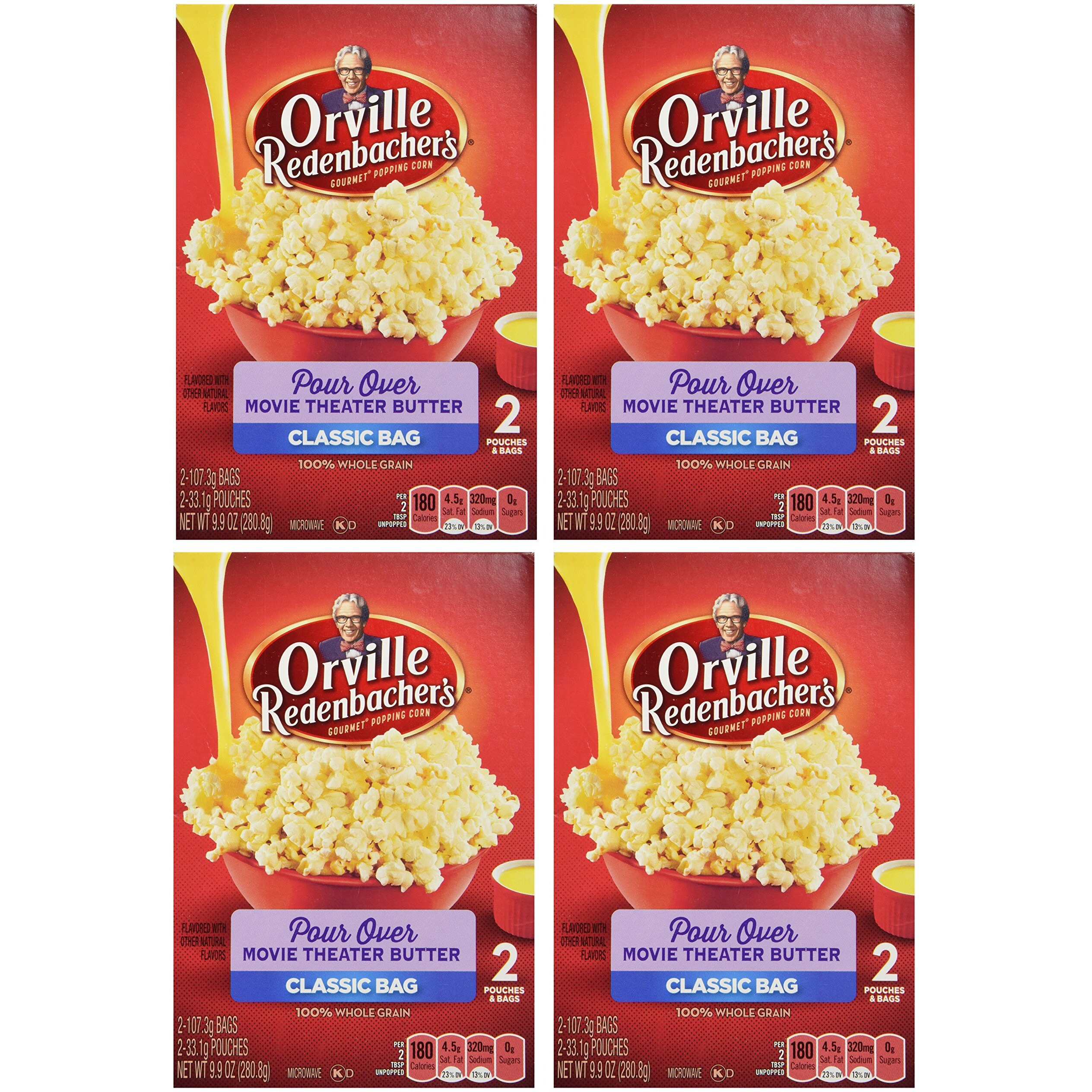Orville Redenbacher, Pour Over Movie Theater Butter Popcorn, 9.9Oz Box (Pack ...