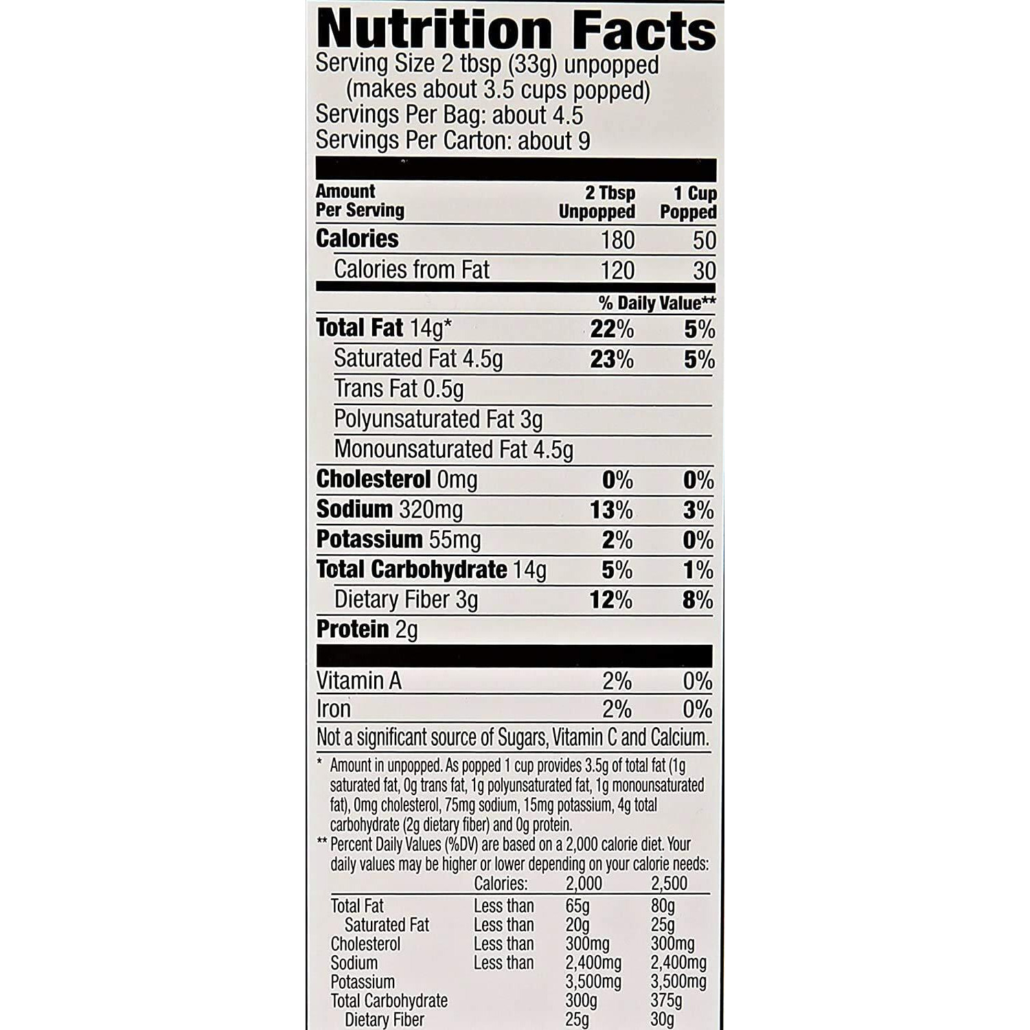 Orville Redenbacher, Pour Over Movie Theater Butter Popcorn, 9.9Oz Box (Pack ...