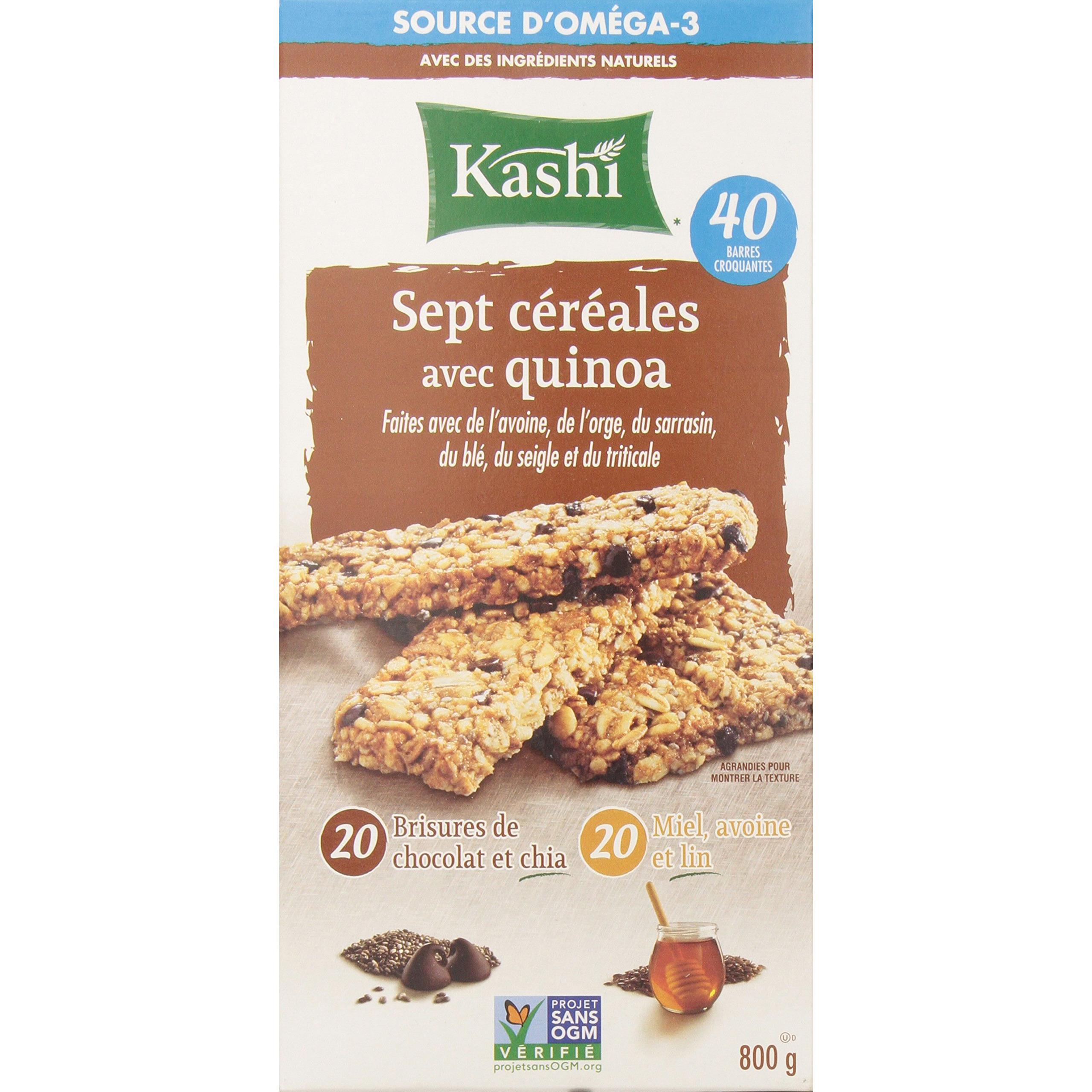 Kashi Seven Grain With Quinoa Bars, 40 Count