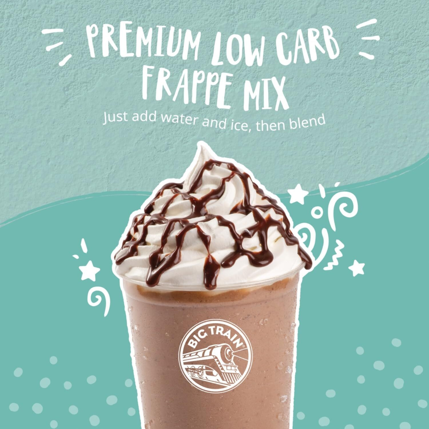 Big Train Low Carb Vanilla Latte Blended Ice Coffee, 1.85 Pound (Pack Of 2)