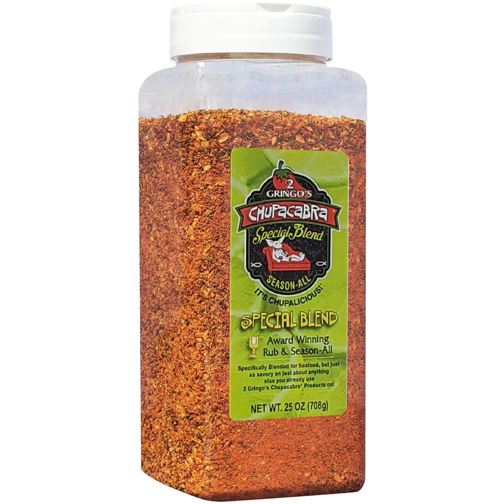 2 Gringos Chupacabra Special Blend Seasoning, 25 Ounces