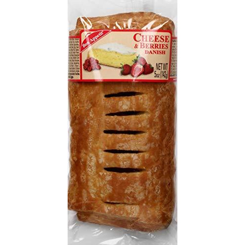 Bon Appetit Cheese & Berry Danish, 5 Ounce (Pack Of 8)