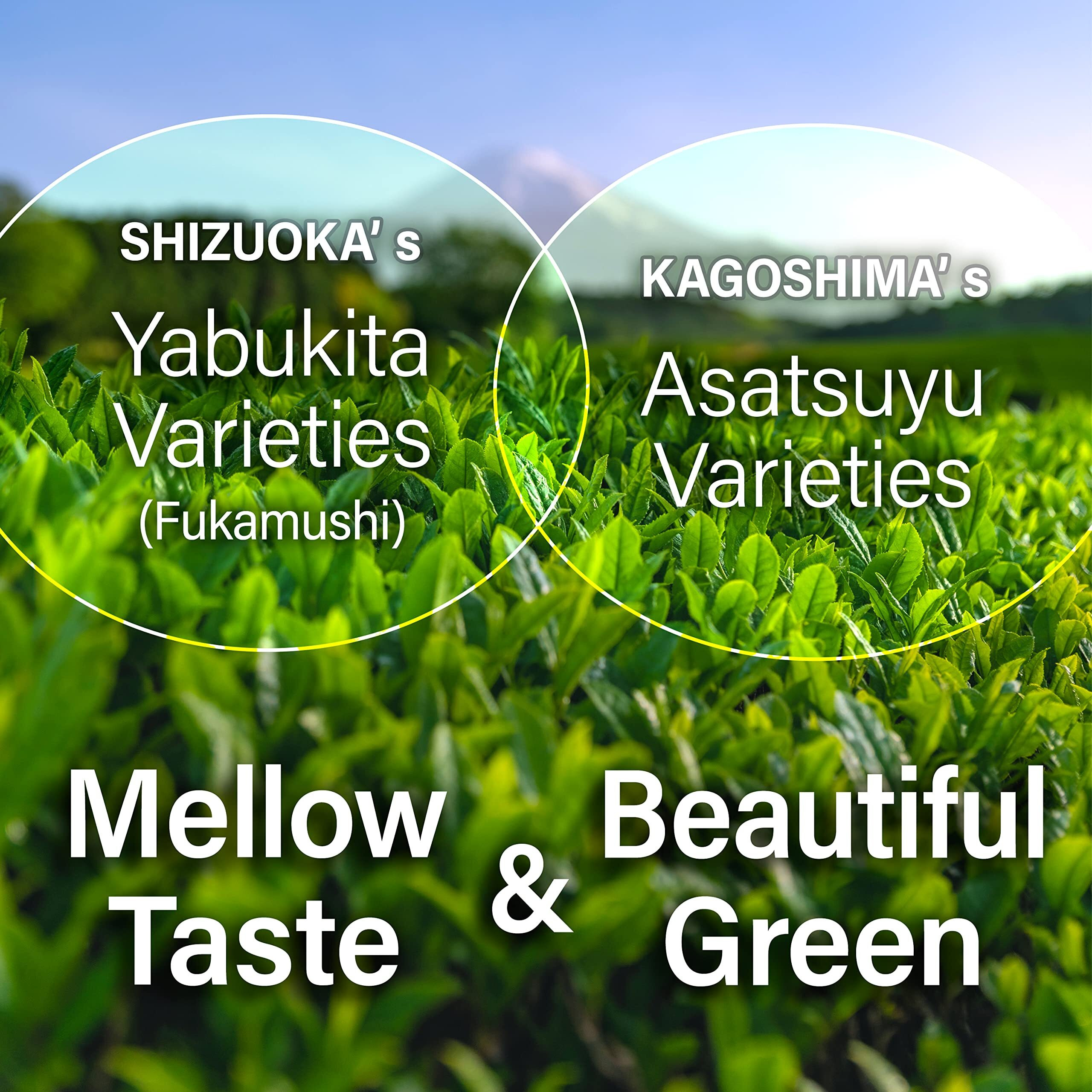 Chaganju Sakura Floral Green Tea With Sakura Petals - Blending 100% Sakura, Japanese Loose Leaf Green Tea, 2.82Oz(80G)