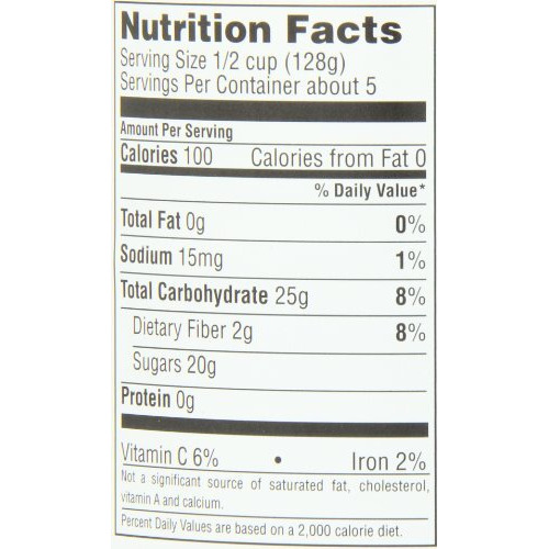 Indian Summer Chunky Cherry Applesauce, 23 Ounce (Pack Of 6)