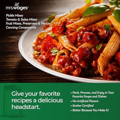 Mrs. Wages Ketchup Mix, Easy-To-Use, Enhance Your Tomatoes, Makes Ketchup In Bulk, Easy To Freeze Or Serve Fresh, 5 Oz Packet (Value Pack Of 6)