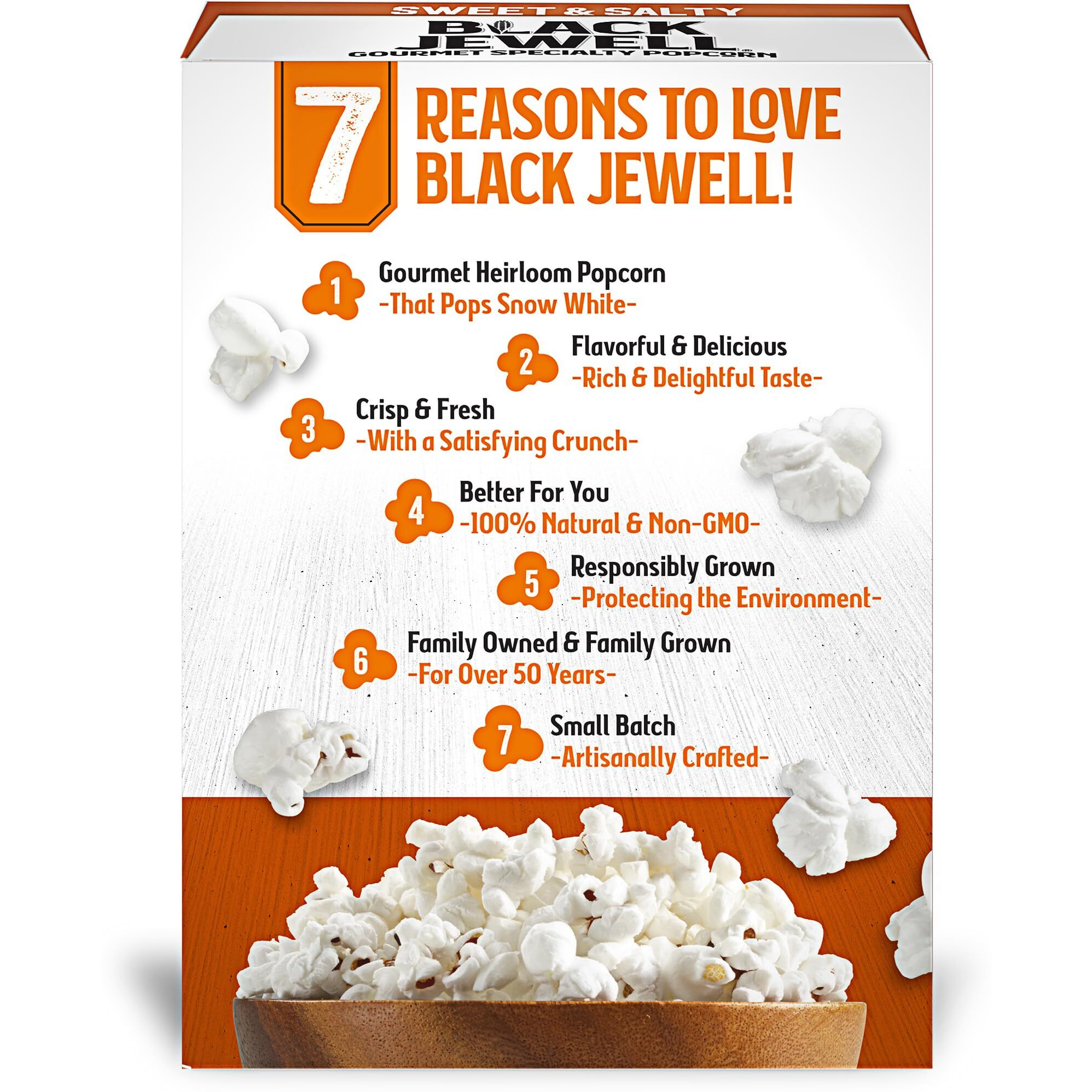 Black Jewell Sweet & Salty Microwave Popcorn, 10.5 Ounces (Pack Of 6)