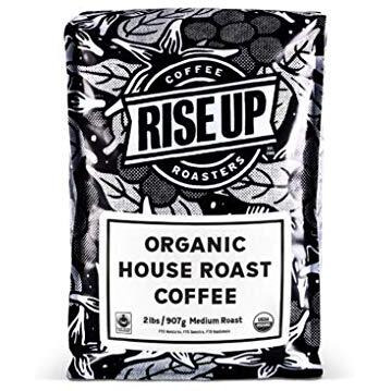 Organic House Roast, Certified Fair Trade Organic Coffee, 2 Pound, Whole Bean (Organic House)