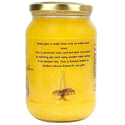 Indicow Farms A2 Cow Ghee (A2 Cow (Sahiwal), 500Ml)