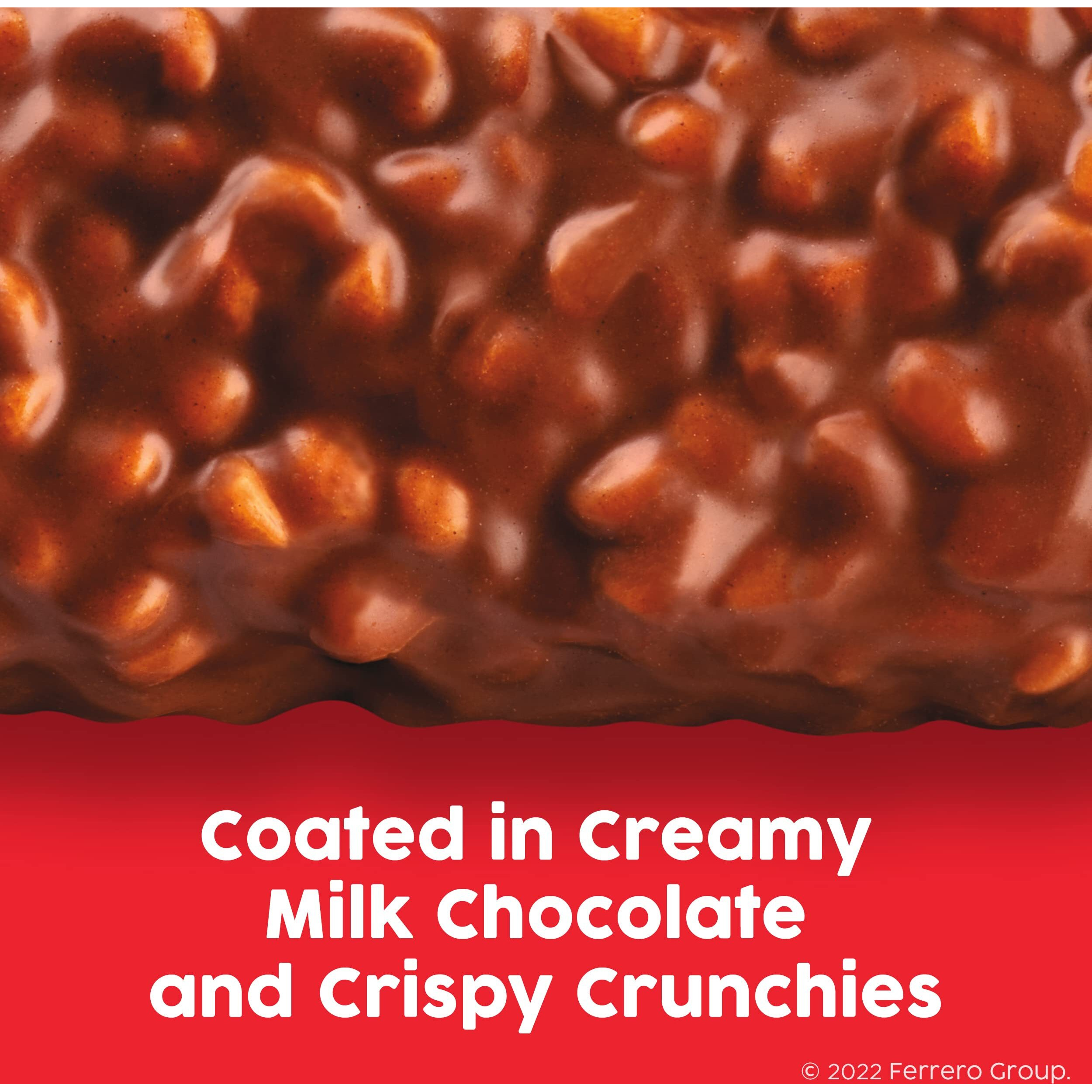 100 Grand Crispy Milk Chocolate With Caramel, Share Size Individually Wrapped Candy Bars, 2.2 Oz Each, Bulk 24 Count Box