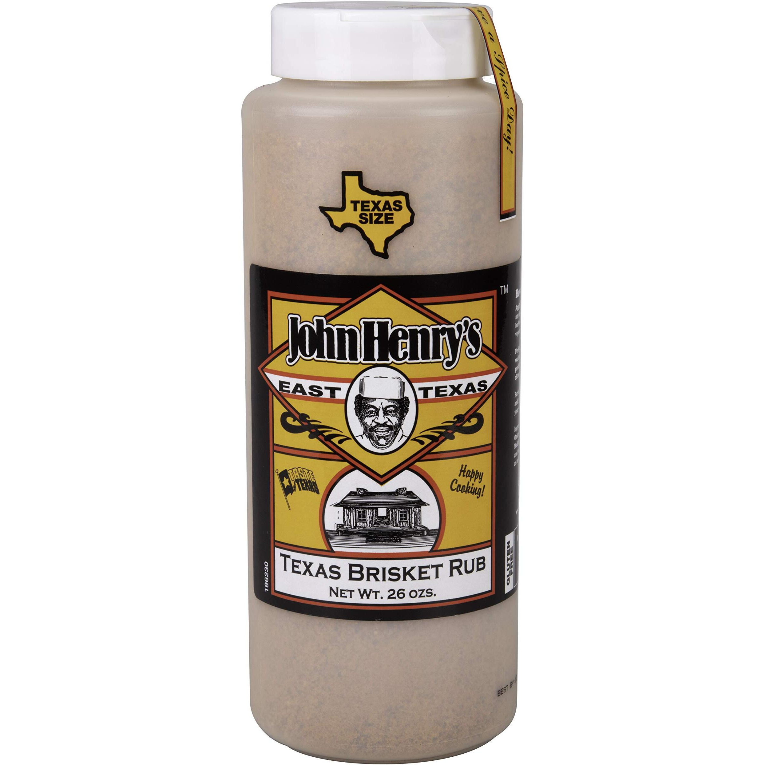 Texas Size John Henry's Texas Brisket Rub Seasoning (26 Ounce)