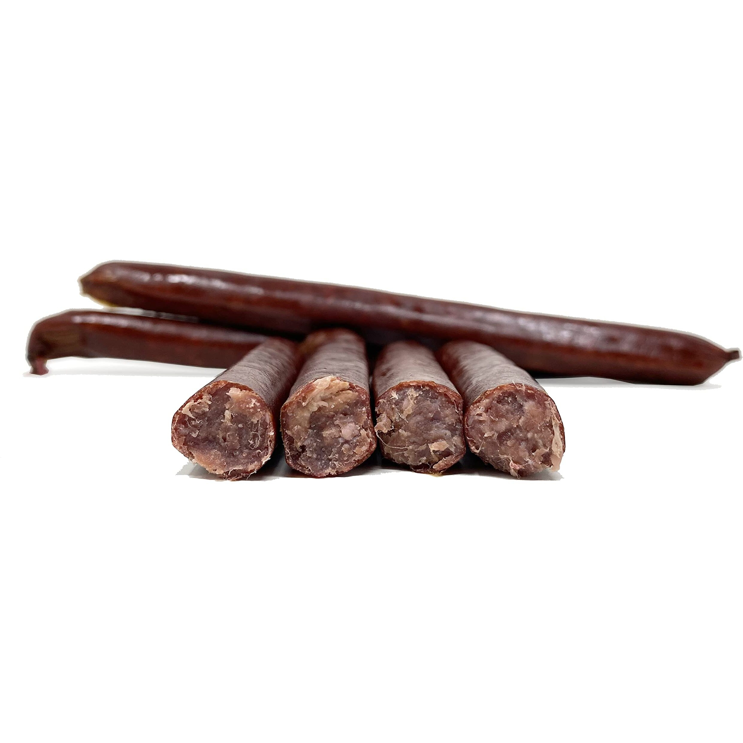 Dakota Pure Bison Meat Stick Pack Of 2 (8 Meat Sticks) Original Bison Jerky Sticks - Hormone And Antibiotic Free, 2 Pack