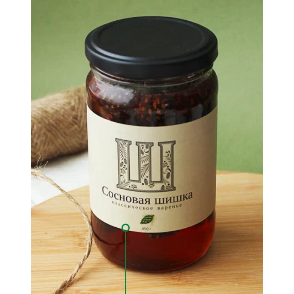 Pine Cone Jam With Baby Pine Cones 450G/15.87Oz Imported Siberian Delicacy
