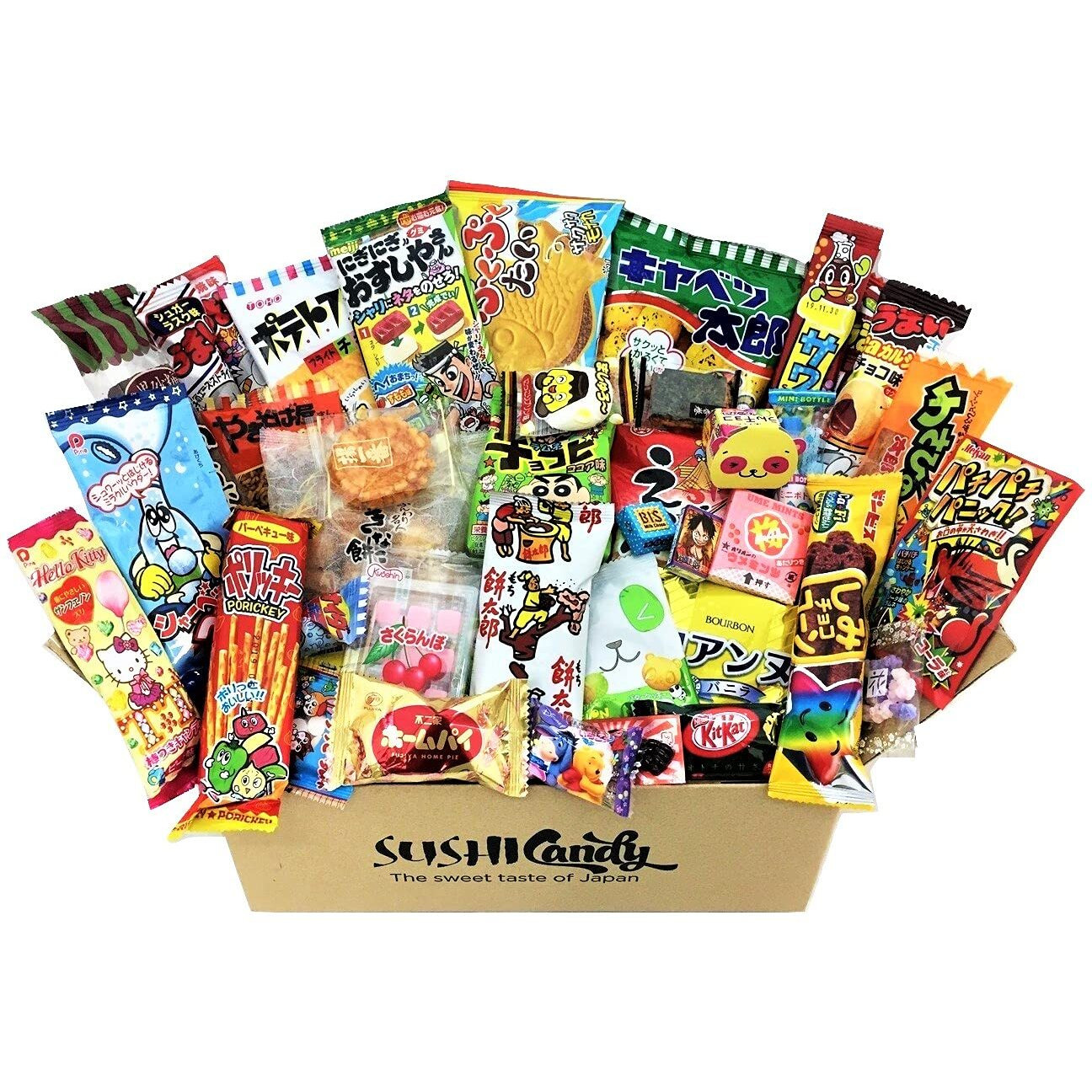 40 Japanese Candy & Snack Box And Other Popular Sweets (Box)
