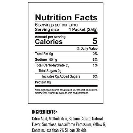 Orange Crush- Powder Drink Mix - Sugar Free & Delicious, Makes 72 Flavored Water Beverages