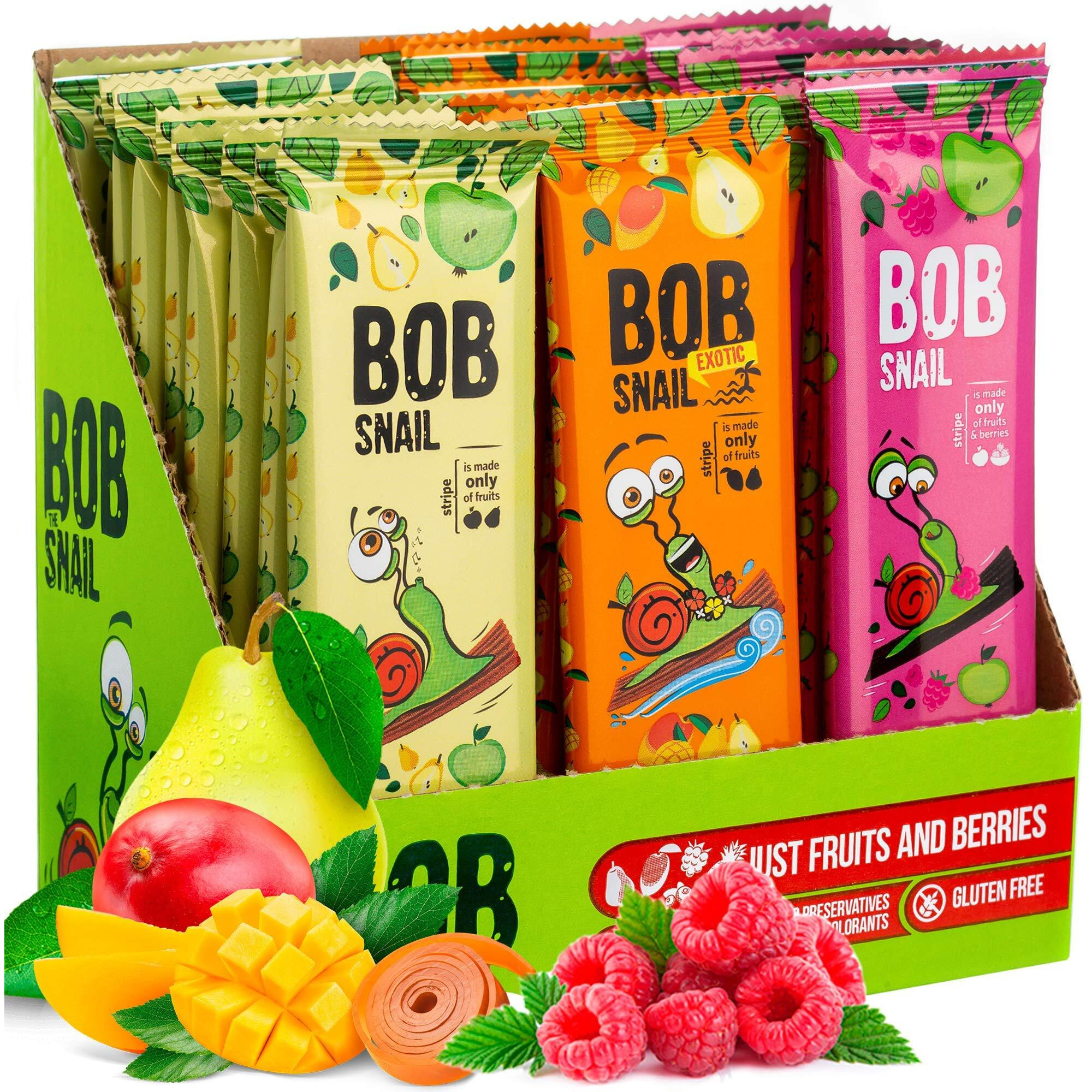 Snacks Variety Pack For Kids Adults - 30 Healthy Fruit Snacks Individual Packs For Kids Adults With Natural Mango Raspberries Pears And Apple Gluten-Free Vegan Low Carb Fruit Bar No Sugar Added