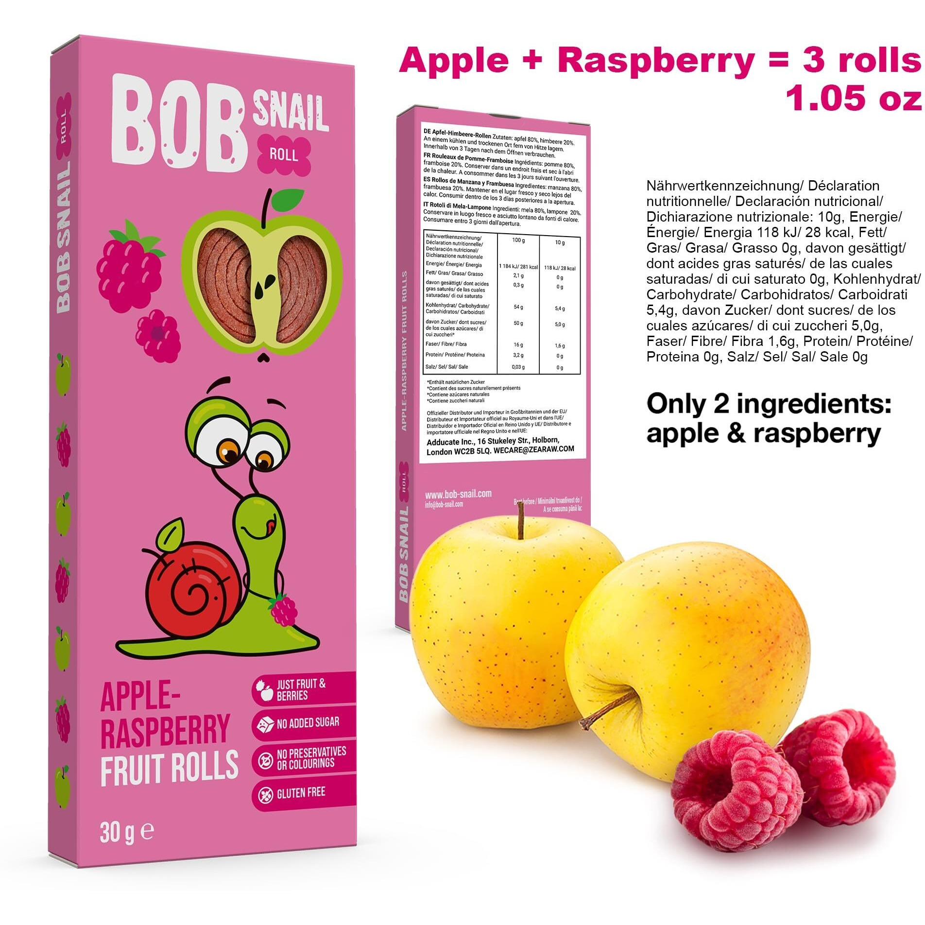 Snacks Variety Pack For Kids Adults - 30 Healthy Fruit Snacks Individual Packs For Kids Adults With Natural Mango Raspberries Pears And Apple Gluten-Free Vegan Low Carb Fruit Bar No Sugar Added