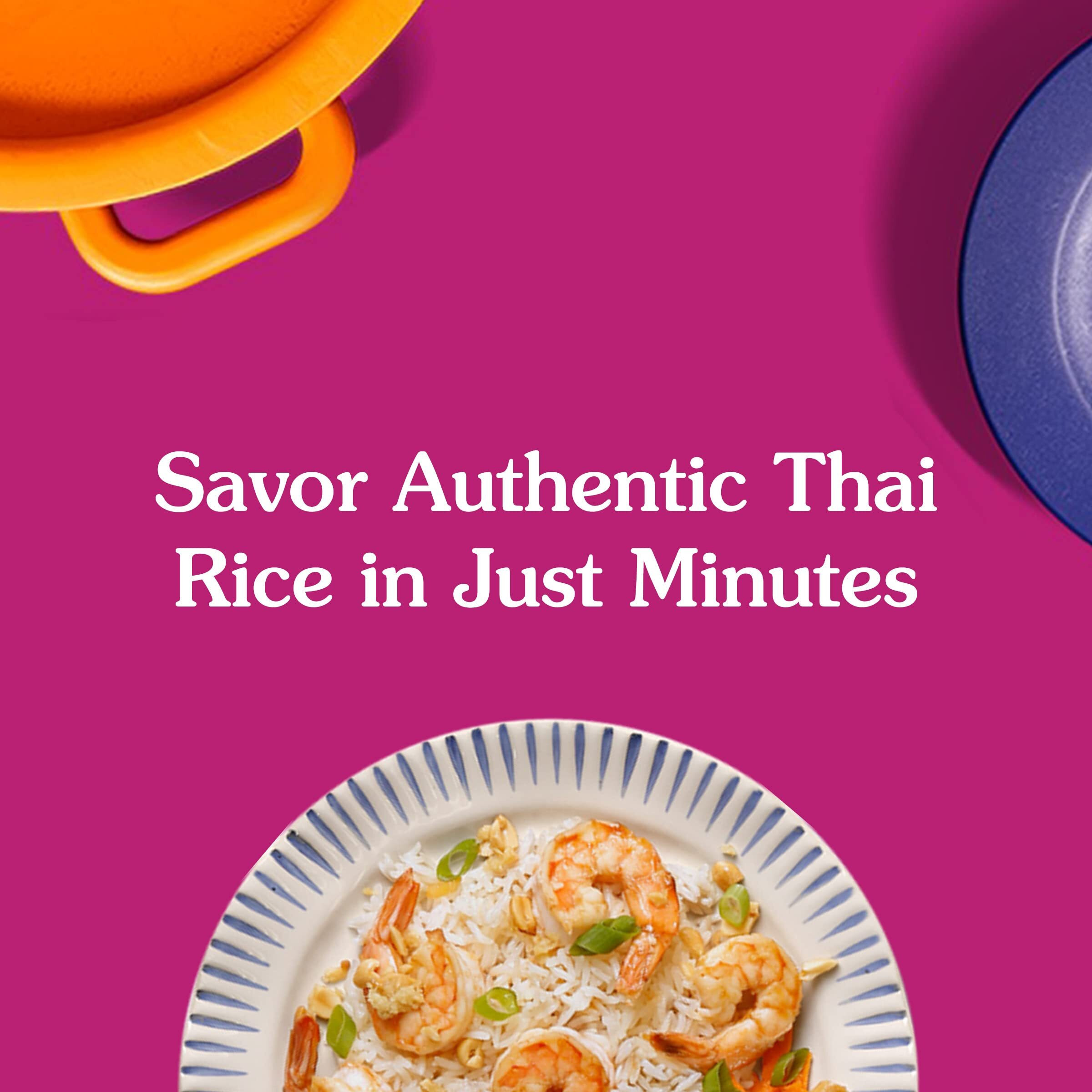 Ben's Original Ready Rice Jasmine Rice, Easy Dinner Side, 8.5 Oz Pouch (Pack Of 12)