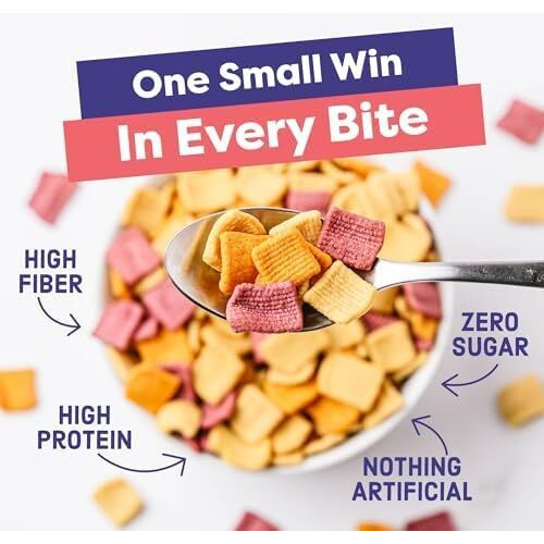 Catalina Crunch Fruity Cereal 4 Pack | Low Carb, Sugar Free, Gluten Free | Vegan, Plant Based Protein | Breakfast Protein Cereals | Keto Friendly Food