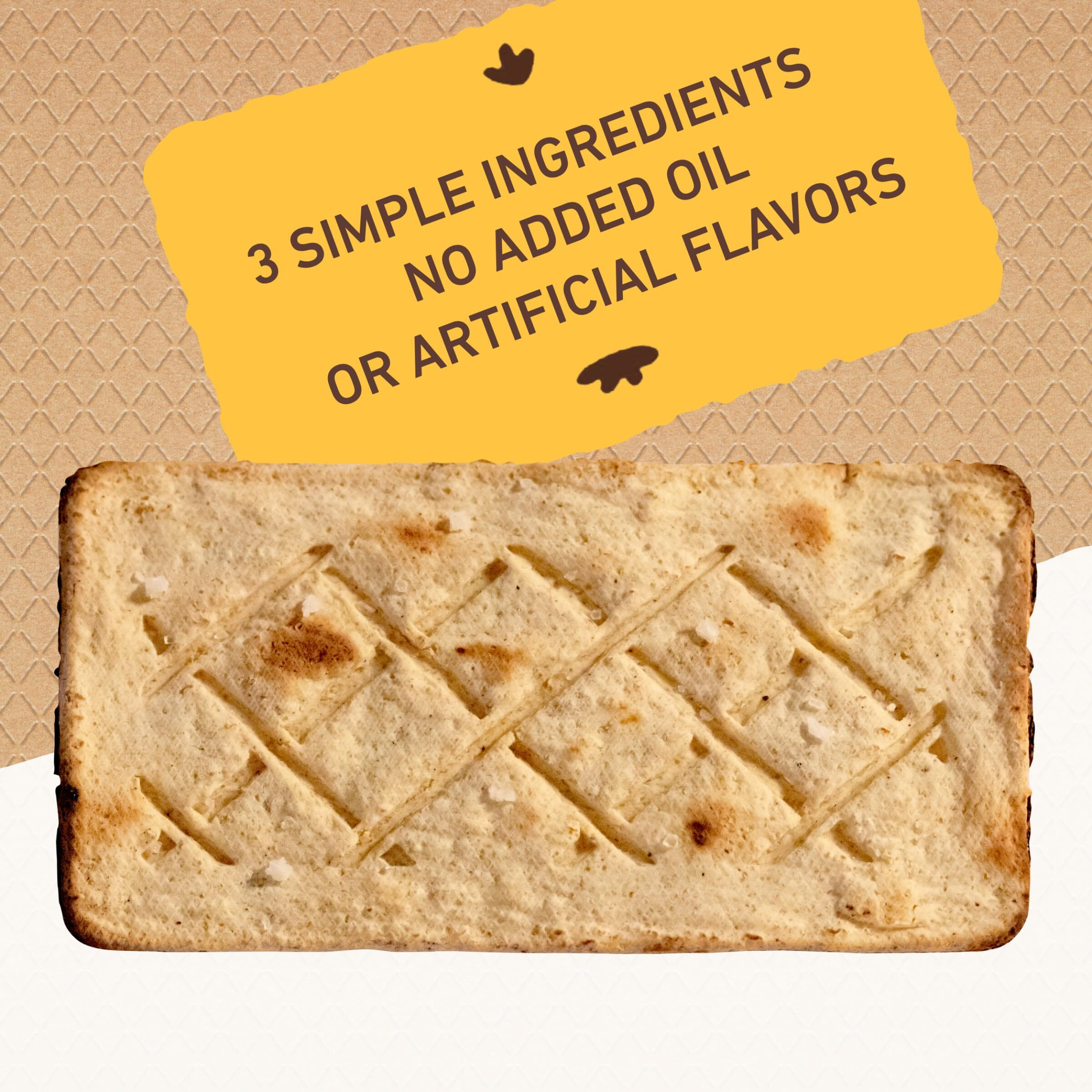 Sanissimo Salmas Salted, 40 Packs Of 3 Crackers, Oven Baked Corn Crackers, Gluten Free, Non Gmo, Kosher Certified