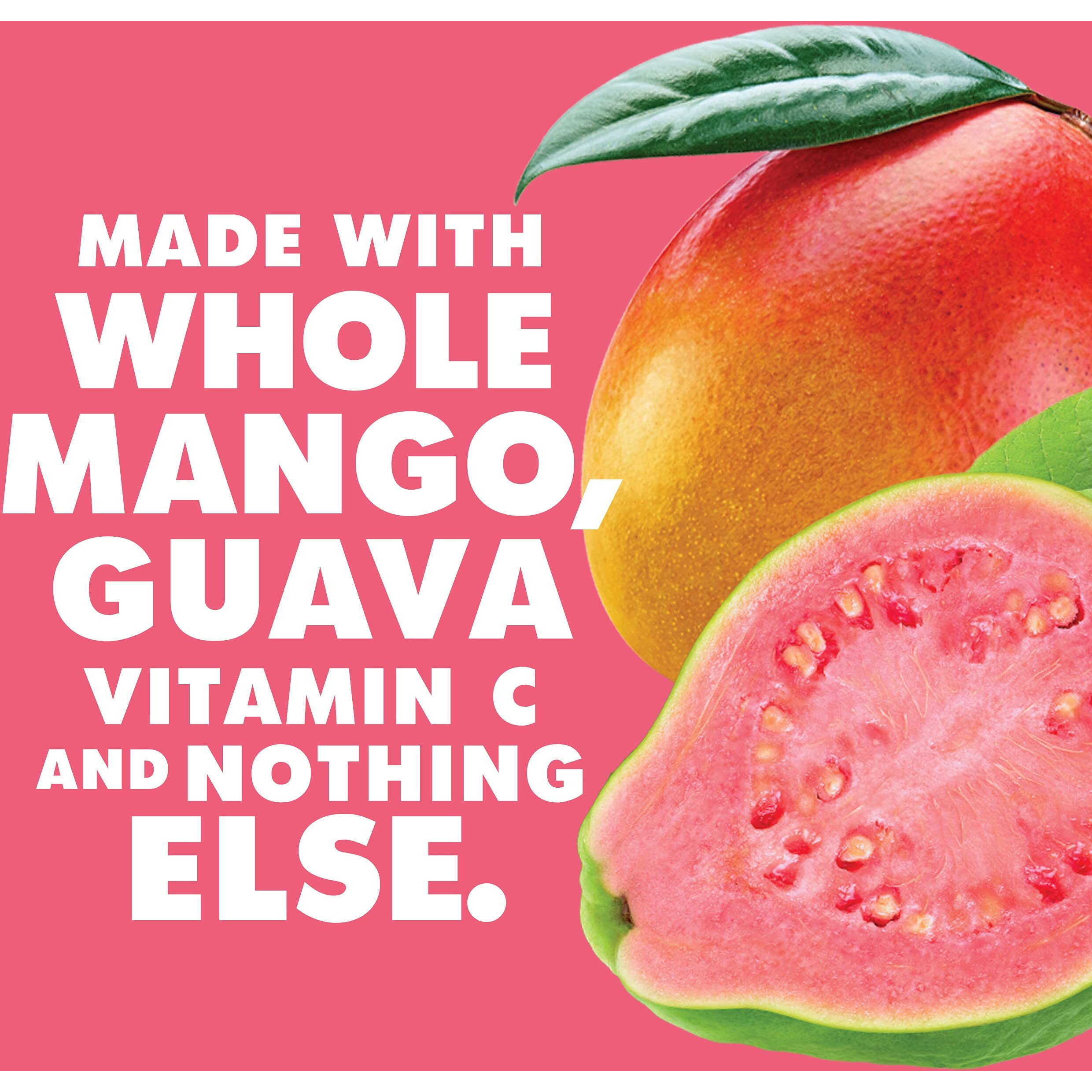 Solely - Organic Mango & Guava Whole Fruit Gummies (Pack Of 8 Boxes, 5 Bags Per Box) - Real Fresh Fruit - Healthy Snacks For Adults & Kids - Non Gmo, Vegan Snacks, Shelf Stable - 40 Bags (3.5 Oz)