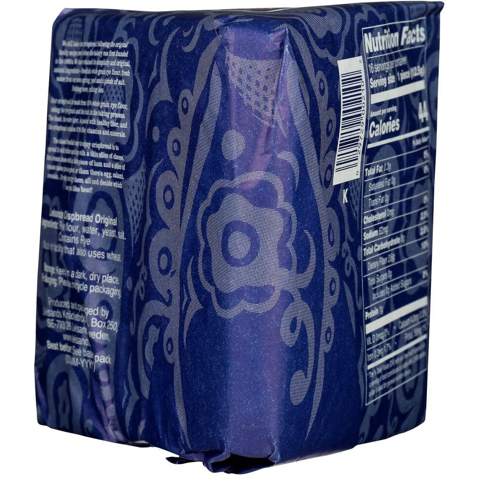 Leksands Original Triangle Crispbread 7.05 Oz Each (3 Items Per Order)