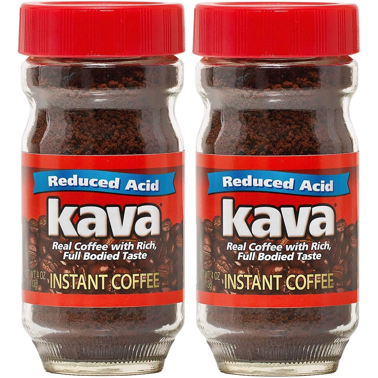 Kava Acid Neutralized Instant Coffee, 4 Ounce (Pack Of 2)