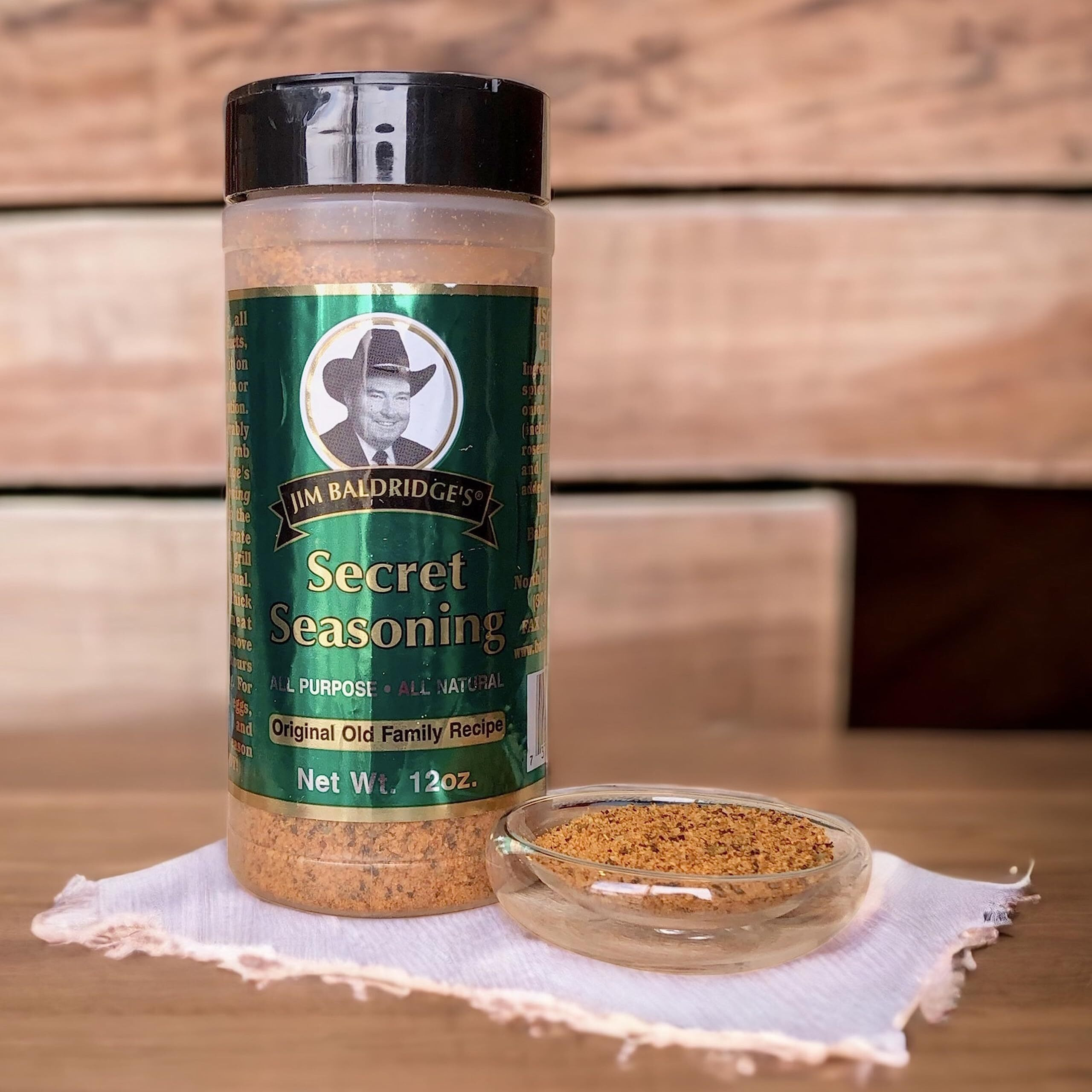 Jim Baldridge's 12 Oz. Secret Seasoning