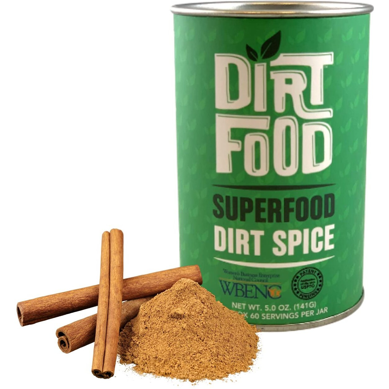 Alkalizing Dirt Spice | For Coffee, Tea, Chai, Turmeric Lattes | Ph Balancing Alkaline Supplement Powder | Vegan, Keto-Friendly, Dairy Free (5.0 Oz)