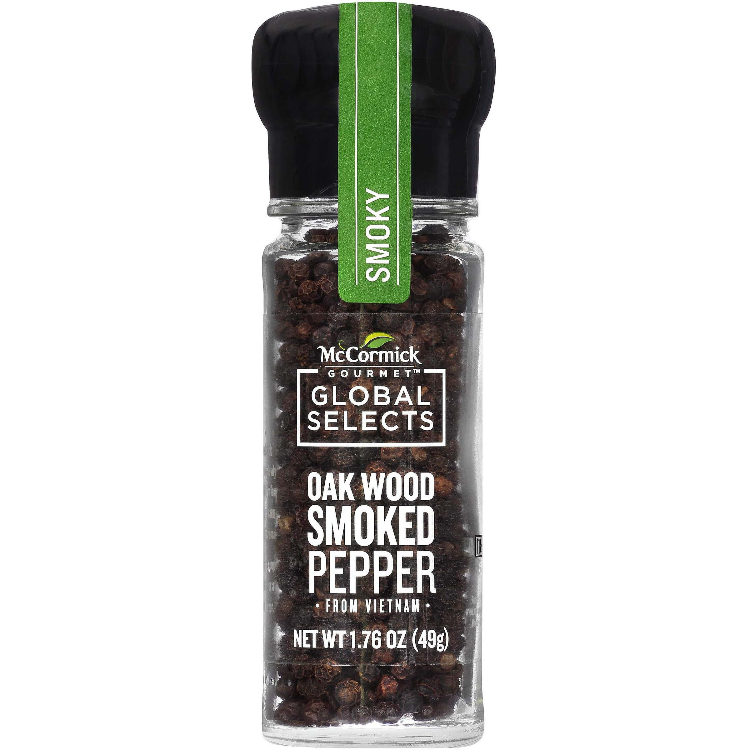 Mccormick Gourmet Global Selects Oak Wood Smoked Pepper From Vietnam, 1.76 Oz