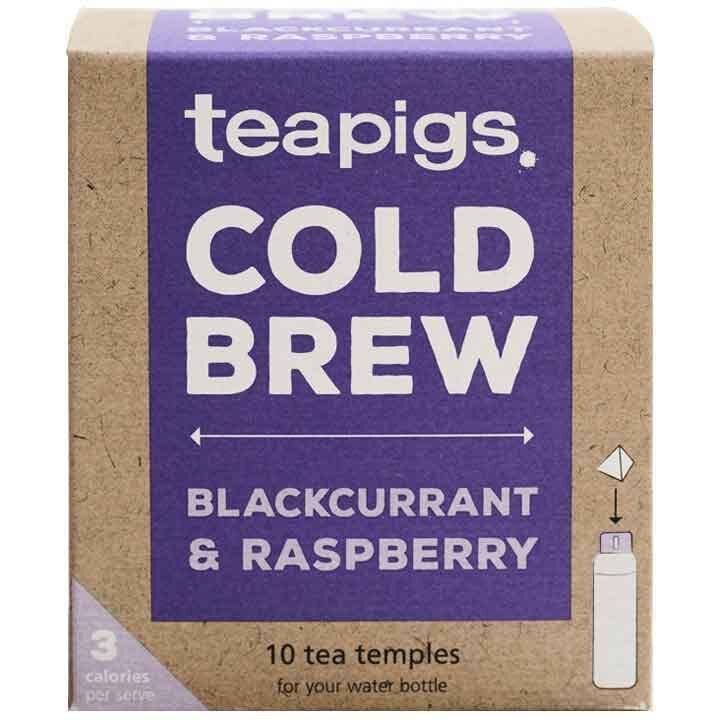 Teapigs Blackcurrant And Raspberry Cold Brew Tea Bags (1 Pack Of 10 Tea Bags)