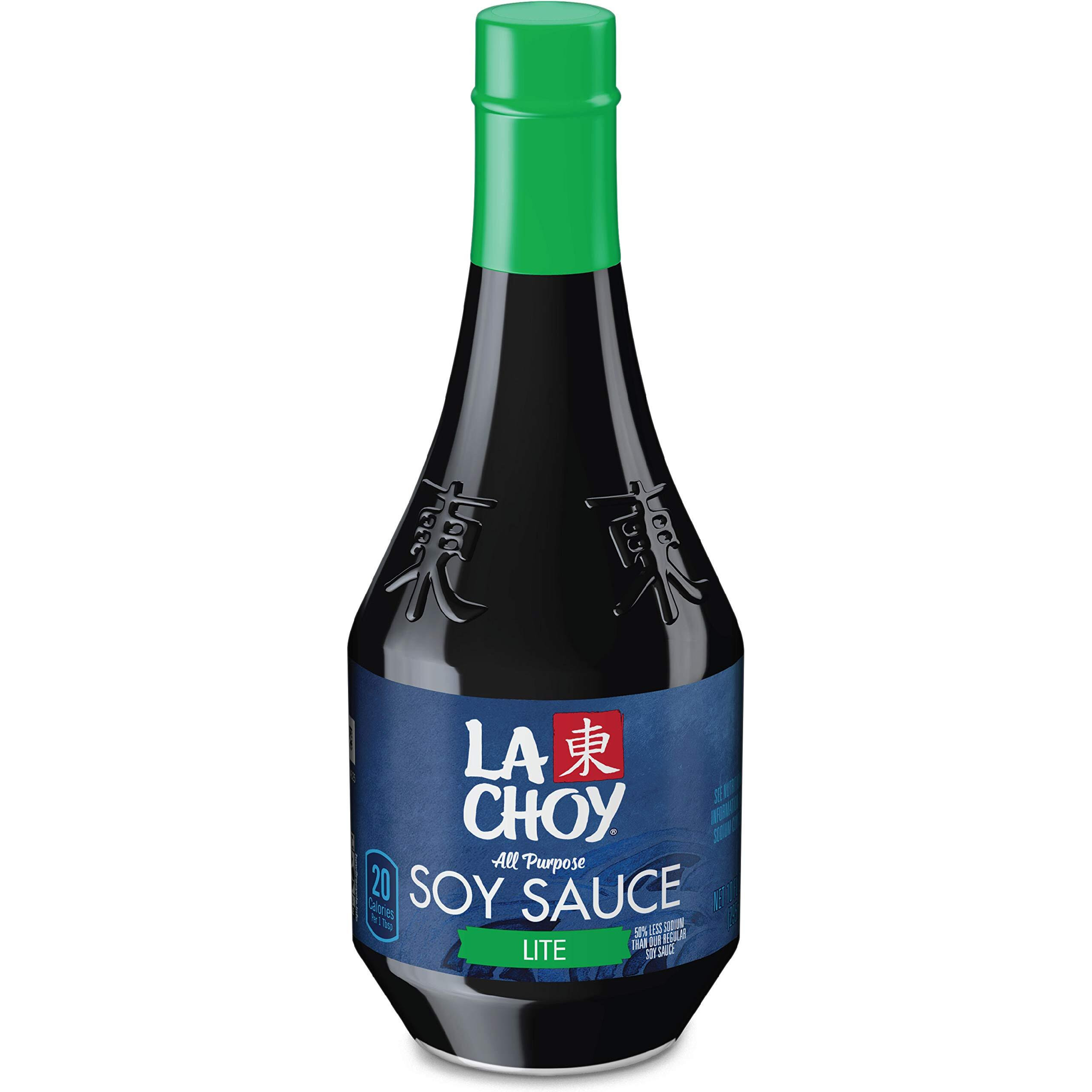 La Choy Lite Soy Sauce, 10 Ounce Bottle, 12 Pack