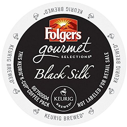Folgers Gourmet Selections Black Silk K-Cups (24 Count)