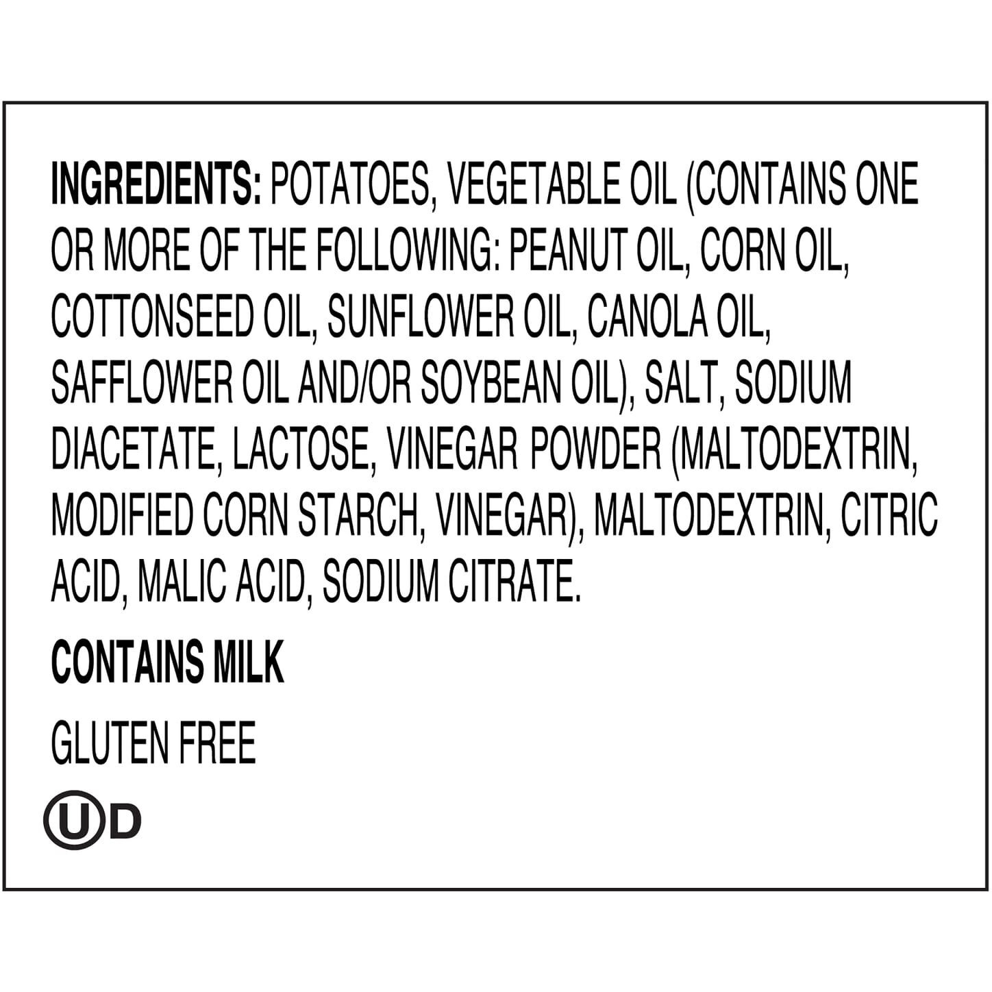 Dirty Chips Salt And Vinegar 25 2 Ounce Bags